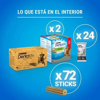 PURINA Dentalife Snacks Dentales Para Perros Grandes (25-40 Kg) 8 PURINA Dentalife Snacks Dentales Para Perros Grandes (25-40 Kg) - Imagen 8
