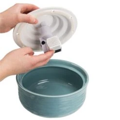 Bebedero Fuente Trixie Vital Falls De Cerámica -Mascota Suministros Ventas 98396 trixie trinkbrunnen vital falls keramik hs 05 8