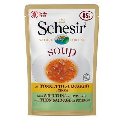 Schesir Soup 12 X 85 G Sopa Para Gatos 4 Schesir Soup 12 X 85 G Sopa Para Gatos - Imagen 4