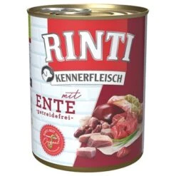 Pack Ahorro: Rinti Kennerfleisch 12 X 800 G 25 Pack Ahorro: Rinti Kennerfleisch 12 X 800 G -Mascota Suministros Ventas 98723 pla bilder rinti kennerfleisch ente 800g hs 01 2