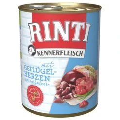 Pack Ahorro: Rinti Kennerfleisch 12 X 800 G 30 Pack Ahorro: Rinti Kennerfleisch 12 X 800 G -Mascota Suministros Ventas 98725 pla bilder rinti kennerfleisch gefluegelherzen 800g hs 01 1