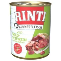 Pack Ahorro: Rinti Kennerfleisch 12 X 800 G 28 Pack Ahorro: Rinti Kennerfleisch 12 X 800 G -Mascota Suministros Ventas 98726 pla bilder rinti kennerfleisch wildschwein 800g hs 01 6