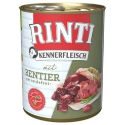 Pack Ahorro: Rinti Kennerfleisch 12 X 800 G 22 Pack Ahorro: Rinti Kennerfleisch 12 X 800 G -Mascota Suministros Ventas 98831 pla bilder rinti kennerfleisch rentier 800g hs 01 2