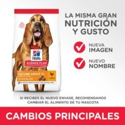 Hill's Science Plan Hill's Mature Adult 7+ Light Medium Science Plan Con Pollo -Mascota Suministros Ventas atf11 604380 key changes 9