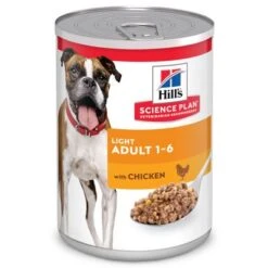 Hill's Science Plan Hill's Adult 1-6 Light Science Plan Con Pollo Latas Para Perros