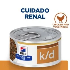 Hill's K/d Prescription Diet Kidney Care Estofado Para Perros -Mascota Suministros Ventas bk33282 ongoing enhanced package front plp es 2