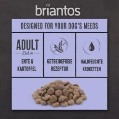 Briantos SIN CEREALES Pienso Para Perros - Pack Ahorro -Mascota Suministros Ventas board 1000x1000 duck 9