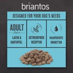 Briantos SIN CEREALES Pienso Para Perros - Pack Ahorro -Mascota Suministros Ventas board 1000x1000 salmon 5