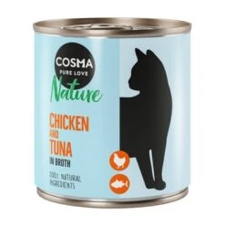 Cosma Nature 6 X 280 G -Mascota Suministros Ventas cosma nature chickentuna 280g 1000x1000 0 1