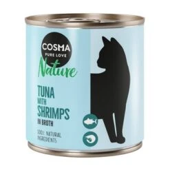 Pack Ahorro: Cosma Nature 12 X 280 G -Mascota Suministros Ventas cosma nature tunashrimps 280g 1000x1000 8