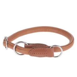 Collar De Cuero Hunter Round & Soft Marrón Para Perros 5 Collar De Cuero Hunter Round & Soft Marrón Para Perros -Mascota Suministros Ventas dsc9100 3