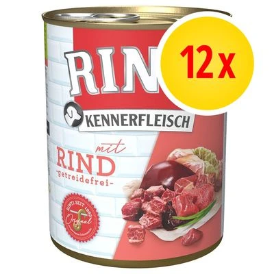 Pack Ahorro: Rinti Kennerfleisch 12 X 800 G 1 Pack Ahorro: Rinti Kennerfleisch 12 X 800 G
