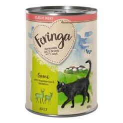 Feringa Classic Meat Menu 6 X 400 G -Mascota Suministros Ventas feringa classicmeat adult game 400g 1000x1000 7