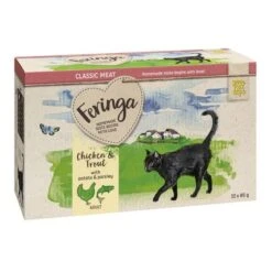 Feringa Classic Meat Menu En Gelatina 24 X 85 G En Sobres - Pack Ahorro -Mascota Suministros Ventas feringa classicmeat chickentrout 12x85g 1000x1000 8