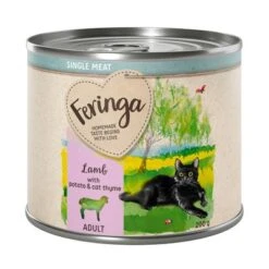 Feringa Single Meat Menu 6 X 200 G -Mascota Suministros Ventas feringa singlemeat adult lamb 200g 1000x1000 1