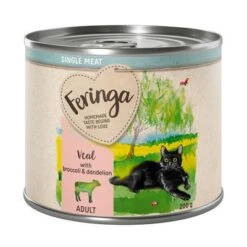 Feringa Single Meat Menu 6 X 200 G -Mascota Suministros Ventas feringa singlemeat adult veal 200g 1000x1000 3