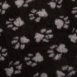 Manta Para Perros Y Gatos Vetbed® Isobed SL Paw, Negra/gris -Mascota Suministros Ventas hude decken 2014 49 1