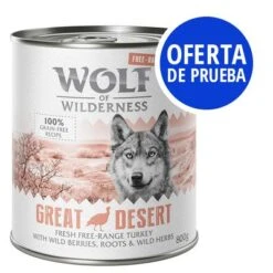 Wolf Of Wilderness Free Range 6 X 400 G / 800 G - Pack De Prueba