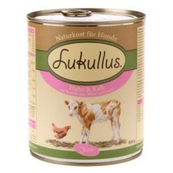 Pack Ahorro Lukullus Junior 24 X 800 G -Mascota Suministros Ventas lukullus junior huhn kalb 800 g 4