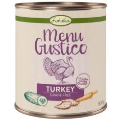 Lukullus Menú Gustico 24 X 800 G - Pack Ahorro -Mascota Suministros Ventas lukullus menu gustico turkey 800g 1000x1000 7