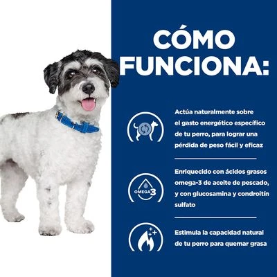 Hill's Metabolic + Mobility Mini Prescription Diet Pienso Para Perros - Imagen 4