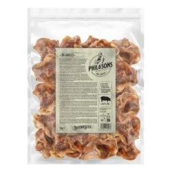 Phil & Sons Músculos De Orejas De Cerdo Para Perros 5 Phil & Sons Músculos De Orejas De Cerdo Para Perros -Mascota Suministros Ventas phil sons pig auricles 1kg 1000x1000 2