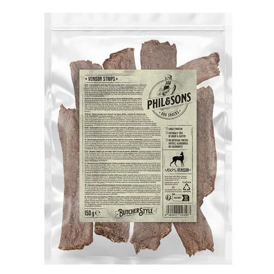 Phil & Sons Láminas De Carne De Ciervo Para Perros 2 Phil & Sons Láminas De Carne De Ciervo Para Perros - Imagen 2