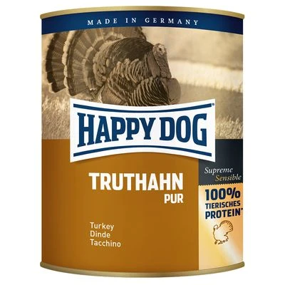 Happy Dog Pure Comida Húmeda Para Perros 6 X 800 G 2 Happy Dog Pure Comida Húmeda Para Perros 6 X 800 G - Imagen 2