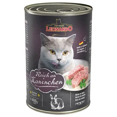 Leonardo All Meat Comida Húmeda Para Gatos 6 X 400 G 2 Leonardo All Meat Comida Húmeda Para Gatos 6 X 400 G - Imagen 2