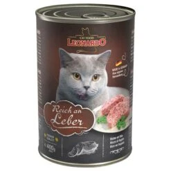 Leonardo All Meat Comida Húmeda Para Gatos 6 X 400 G 8 Leonardo All Meat Comida Húmeda Para Gatos 6 X 400 G -Mascota Suministros Ventas pla leonardo leber 400g 4