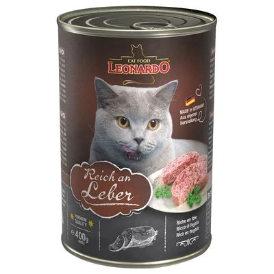 Leonardo All Meat Comida Húmeda Para Gatos 6 X 400 G 4 Leonardo All Meat Comida Húmeda Para Gatos 6 X 400 G - Imagen 4