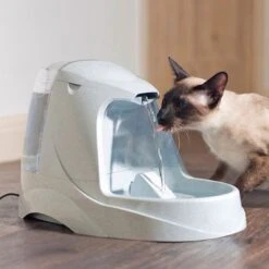 Fuente De Agua Para Mascotas Drinkwell Platinum De PetSafe -Mascota Suministros Ventas pla radiosystems drinkwellplatinumtrinkbrunnen 5liter cat 9