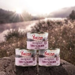 Purizon Adult 6 X 200 G Comida Húmeda Para Gatos, Sin Cereales -Mascota Suministros Ventas purizon idcard cat adult wet turkey 1000x1000 2 3 1