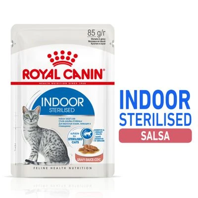 Royal Canin Indoor Sterilised En Salsa 1 Royal Canin Indoor Sterilised En Salsa