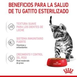 Royal Canin Sterilised Kitten En Salsa 16 Royal Canin Sterilised Kitten En Salsa -Mascota Suministros Ventas rc spt wet kittenster cig cv 3 es es 4