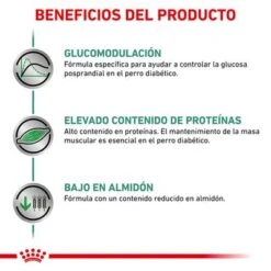 Royal Canin Veterinary Canine Diabetic Pienso Para Perros -Mascota Suministros Ventas rc vet dry dogdiabetic cv eretailkit 4 es es 9