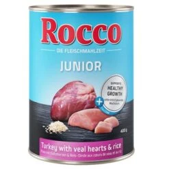 Rocco Junior Pack Ahorro 24 X 400 G 7 Rocco Junior Pack Ahorro 24 X 400 G -Mascota Suministros Ventas rocco junior turkey 400g 1000x1000 4