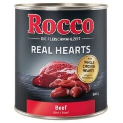 Rocco Real Hearts Pack Ahorro 24 X 800 G 5 Rocco Real Hearts Pack Ahorro 24 X 800 G -Mascota Suministros Ventas rocco realheart beef 800g 1000x1000 0 1