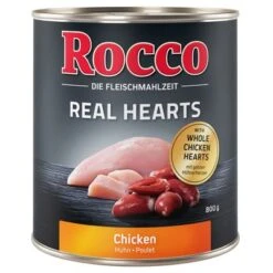 Rocco Real Hearts 6 X 800 G -Mascota Suministros Ventas rocco realheart chicken 800g 1000x1000 0