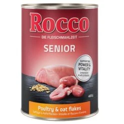 Pack Ahorro: Rocco Senior 24 X 400 G -Mascota Suministros Ventas rocco senior poultry 400g 1000x1000 5