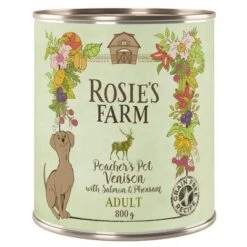 Pack Ahorro Rosie's Farm 24 X 800 G -Mascota Suministros Ventas rosie sfarm adult venison 800g 1000x1000 8