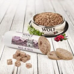 Wolf Of Wilderness 6 X 400 G Salchichas Para Perros -Mascota Suministros Ventas sausageboard wild 2