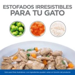 Hill's Science Plan Hill's Adult Sterilised Healthy Cuisine Con Pollo Y Salmón Para Gatos -Mascota Suministros Ventas sp healthy cuisine thumbnails cat bowl es 4