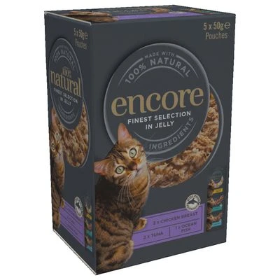Encore En Gelatina En Bolsitas 20 X 50 G Para Gatos - Pack Ahorro Mixto 2 Encore En Gelatina En Bolsitas 20 X 50 G Para Gatos - Pack Ahorro Mixto - Imagen 2