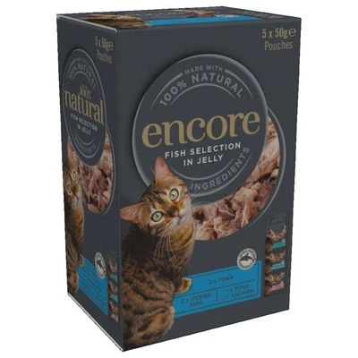 Encore En Gelatina En Bolsitas 20 X 50 G Para Gatos - Pack Ahorro Mixto 4 Encore En Gelatina En Bolsitas 20 X 50 G Para Gatos - Pack Ahorro Mixto - Imagen 4