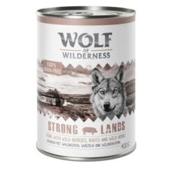 Wolf Of Wilderness 6 X 400 G -Mascota Suministros Ventas wow classic stronglands 400g 1 1