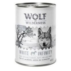 Wolf Of Wilderness 6 X 400 G -Mascota Suministros Ventas wow classic whiteinfinity 400g 0 1
