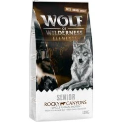 Pack Ahorro: 2 X 12 Wolf Of Wilderness Elements -Mascota Suministros Ventas wow elements fr rocky senior right 12kg 1000x1000 2