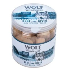 Pack De Prueba Mixto: Wolf Of Wilderness Snacks Liofilizados Premium -Mascota Suministros Ventas wow fd snack blue river tube 8