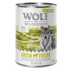 Wolf Of Wilderness Free Range 24 X 400 G - Pack Ahorro -Mascota Suministros Ventas wow freerange senior greenfields 400g 1000x1000 2 0